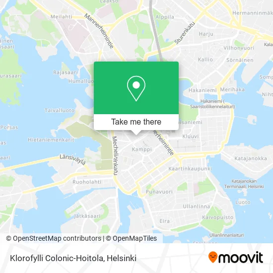 Klorofylli Colonic-Hoitola map