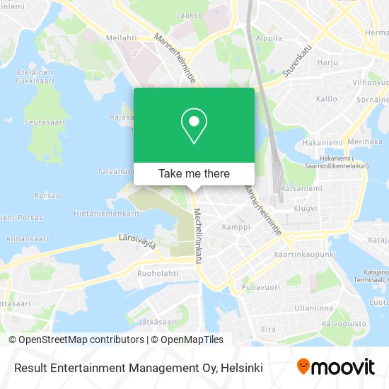 Result Entertainment Management Oy map