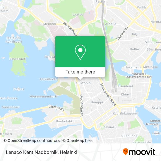 Lenaco Kent Nadbornik map