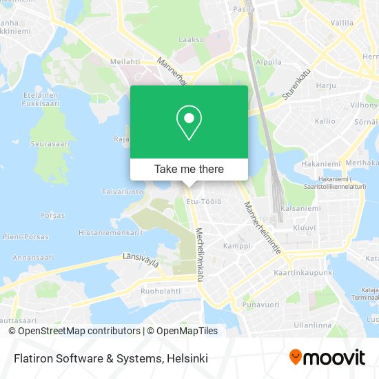 Flatiron Software & Systems map