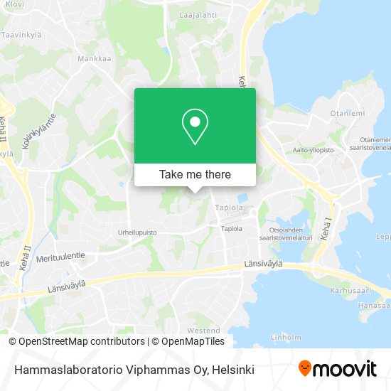 Hammaslaboratorio Viphammas Oy map