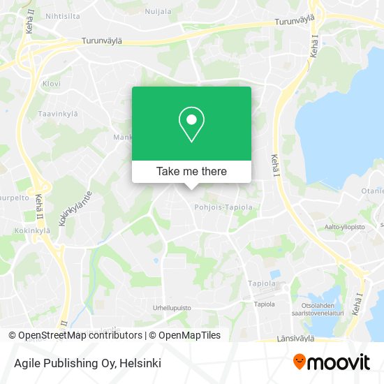 Agile Publishing Oy map