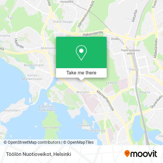 Töölön Nuotioveikot map