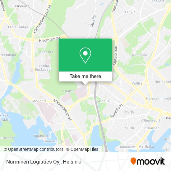 Nurminen Logistics Oyj map