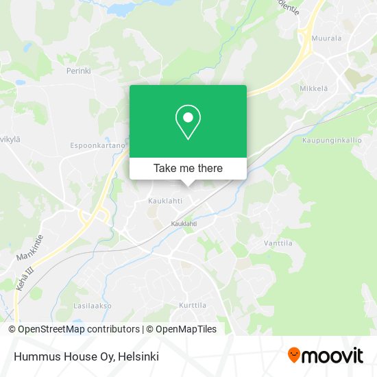 Hummus House Oy map