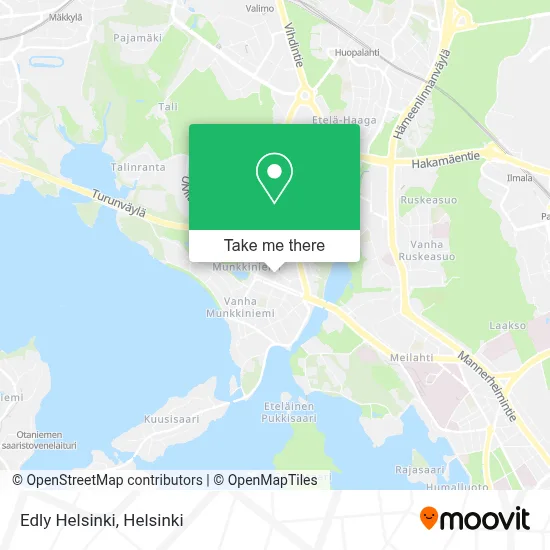 Edly Helsinki map