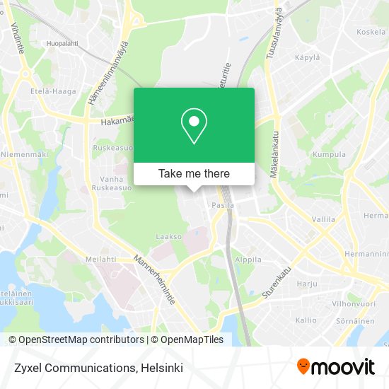 Zyxel Communications map