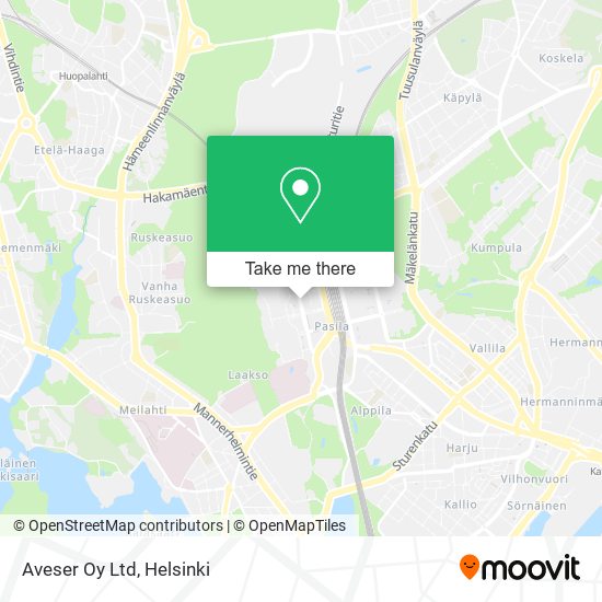 Aveser Oy Ltd map