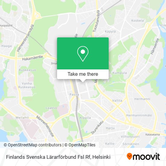 Finlands Svenska Lärarförbund Fsl Rf map