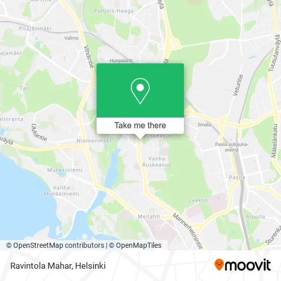 Restaurant Mahar map