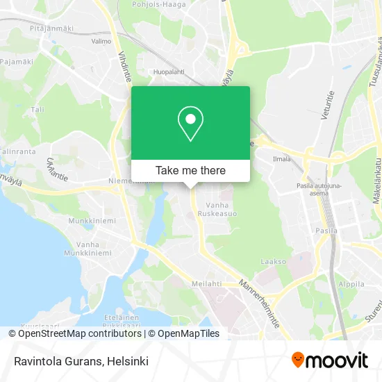 Gurans Restaurant map