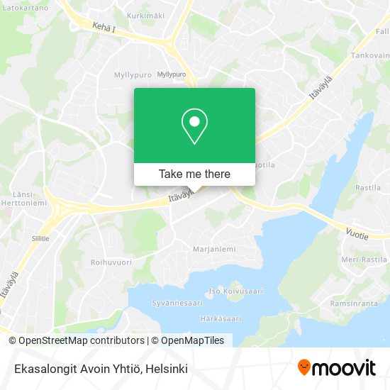 Ekasalongit Avoin Yhtiö map
