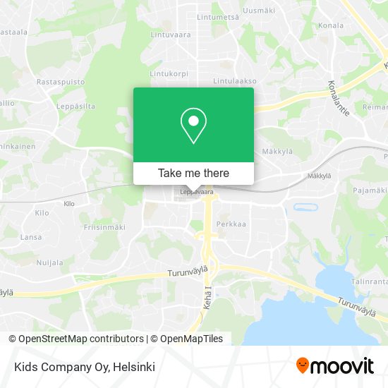Kids Company Oy map
