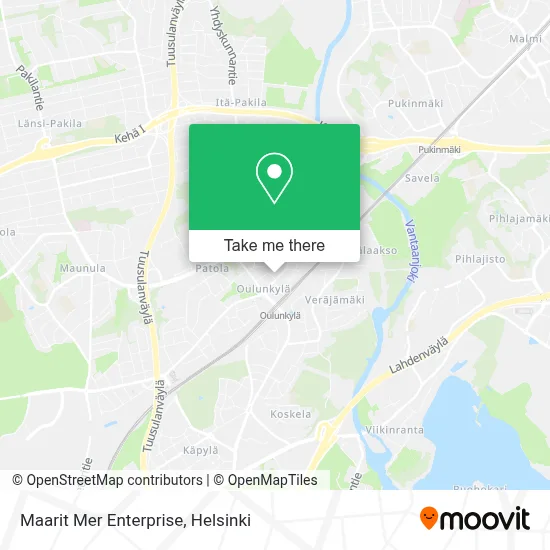 Maarit Mer Enterprise map