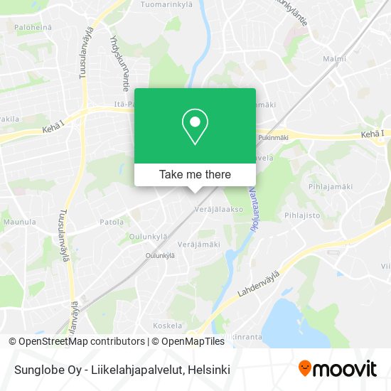 Sunglobe Oy - Liikelahjapalvelut map