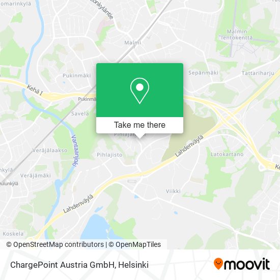 ChargePoint Austria GmbH map