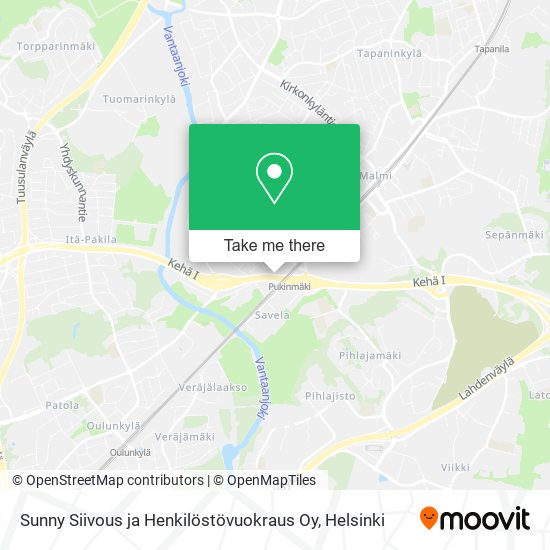 Sunny Siivous ja Henkilöstövuokraus Oy map