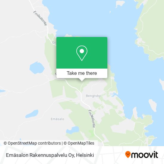 Emäsalon Rakennuspalvelu Oy map