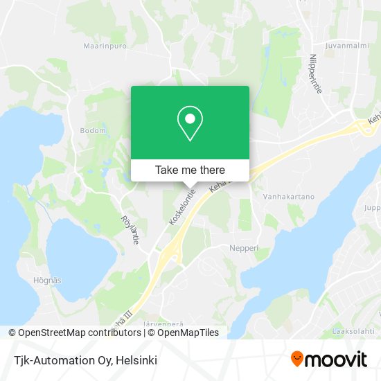 Tjk-Automation Oy map