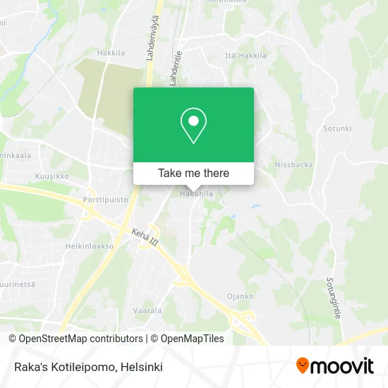 Raka's Home Bakery map