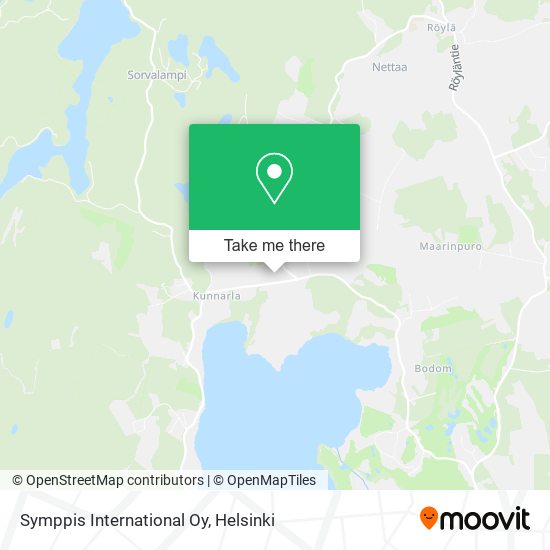 Symppis International Oy map