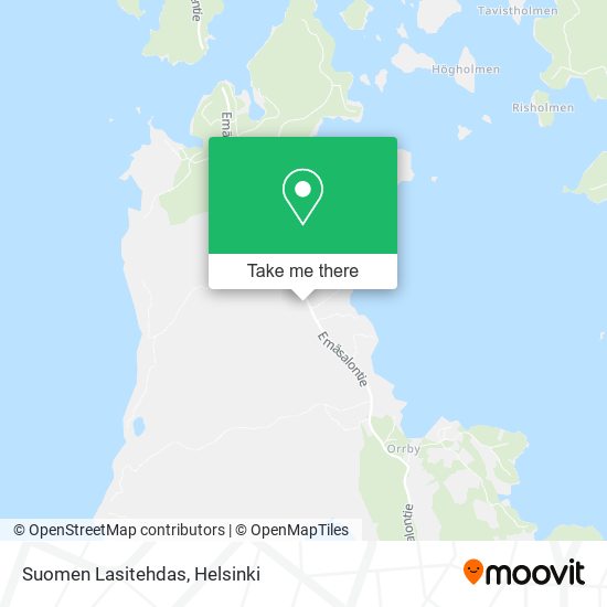 Suomen Lasitehdas map