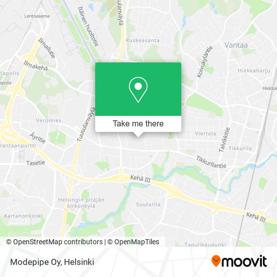 Modepipe Oy map