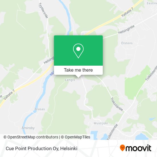 Cue Point Production Oy map