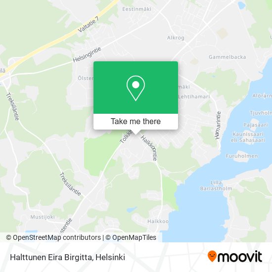 Halttunen Eira Birgitta map