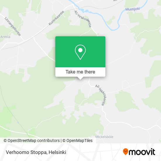 Verhoomo Stoppa map