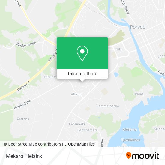 Mekaro map