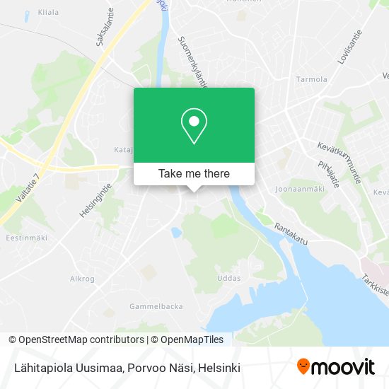 Lähitapiola Uusimaa, Porvoo Näsi map