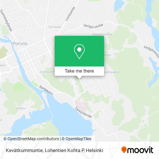 Kevätkummuntie, Lohentien Kohta P map