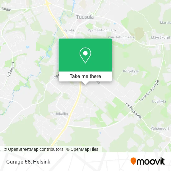 Garage 68 map