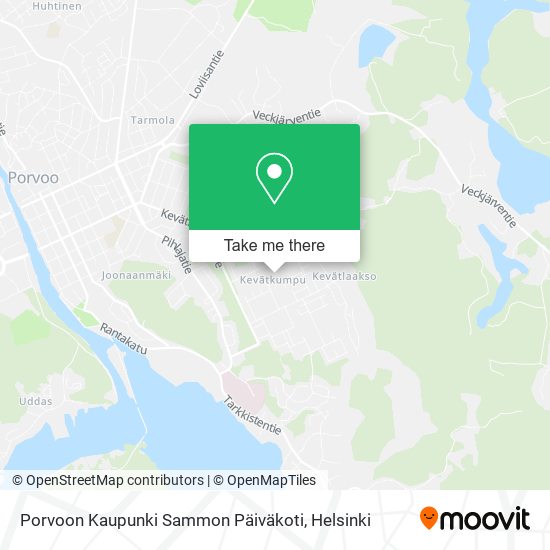 Porvoon Kaupunki Sammon Päiväkoti map