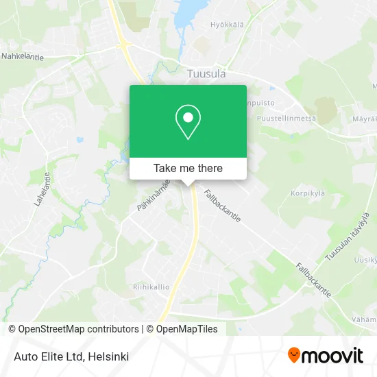 Auto Elite Ltd map