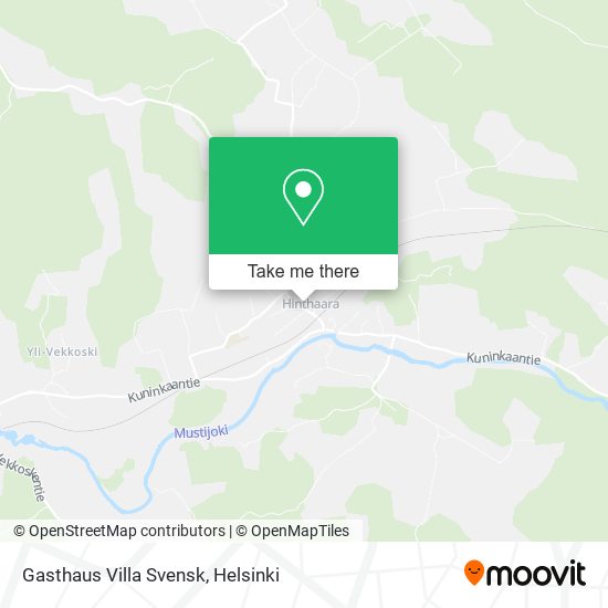 Gasthaus Villa Svensk map