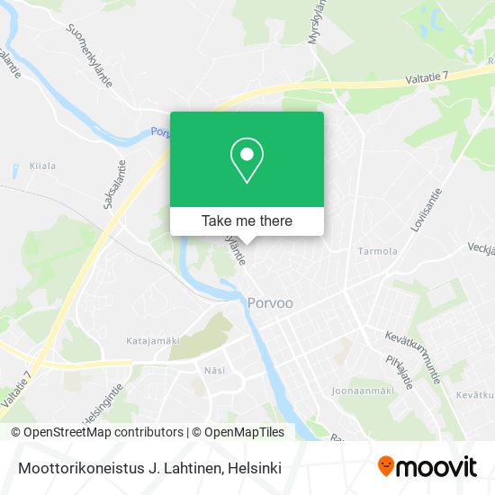 Moottorikoneistus J. Lahtinen map