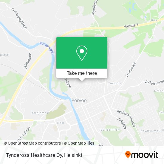 Tynderosa Healthcare Oy map