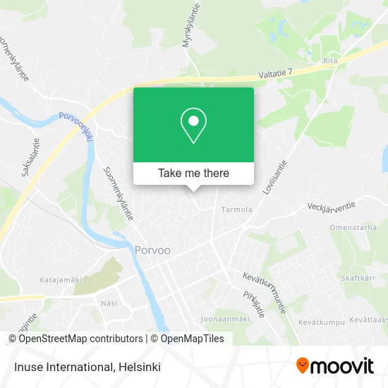 Inuse International map