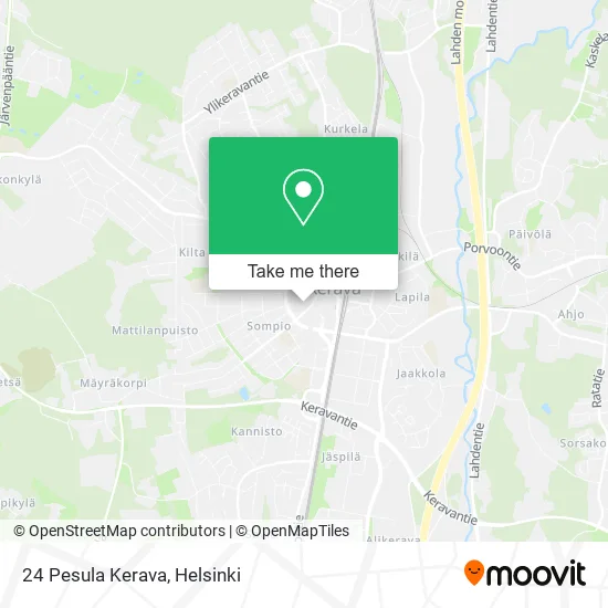 24 Pesula Kerava map
