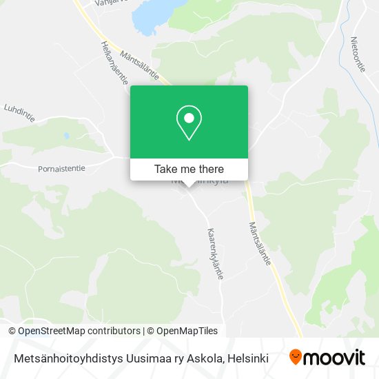 Metsänhoitoyhdistys Uusimaa ry Askola map