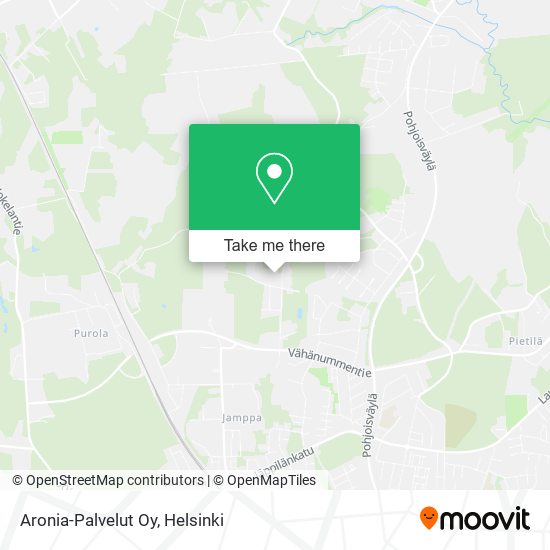 Aronia-Palvelut Oy map