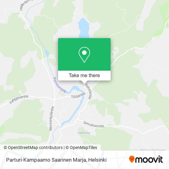 Parturi-Kampaamo Saarinen Marja map