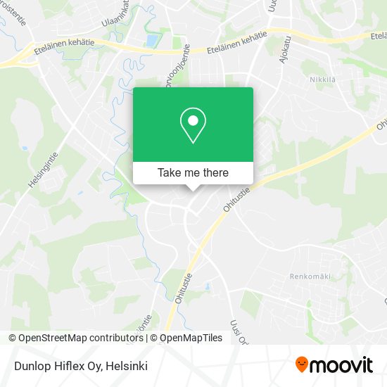 Dunlop Hiflex Oy map