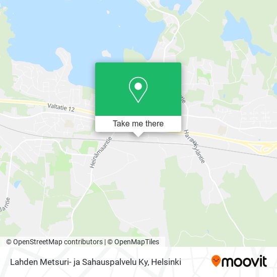 Lahden Metsuri- ja Sahauspalvelu Ky map