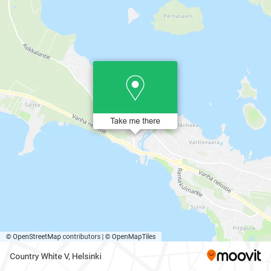 Country White V map