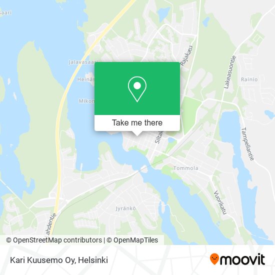 Kari Kuusemo Oy map