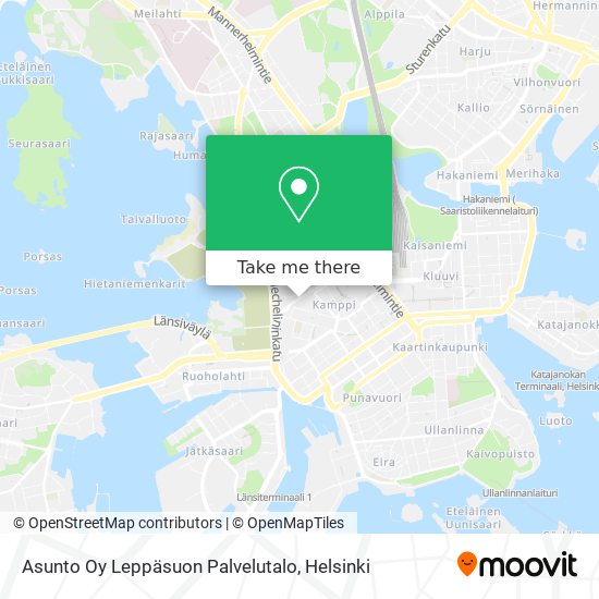 Asunto Oy Leppäsuon Palvelutalo map