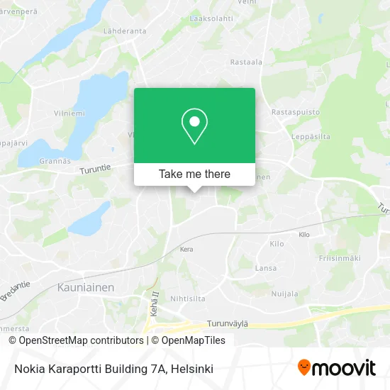 Nokia Karaportti Building 7A map